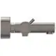 Thermostatarmatur in metallischem Finish mit seitlichem Griff und Anschluss für Wasserzufuhr, hergestellt von Ideal Standard.